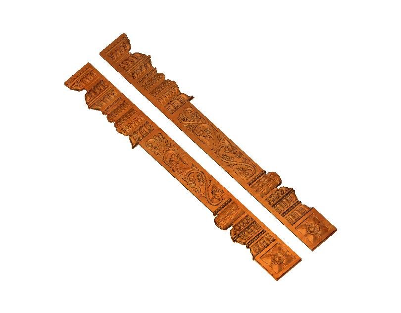 Piller - PILLER-09 Traditional Architectural Pillar Relief Design